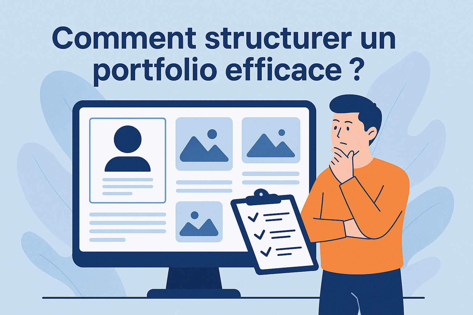 Comment structurer un portfolio efficace ?