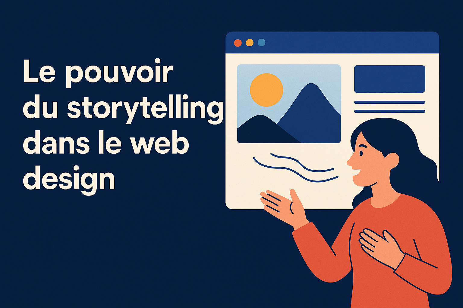 Le pouvoir du storytelling dans le web design