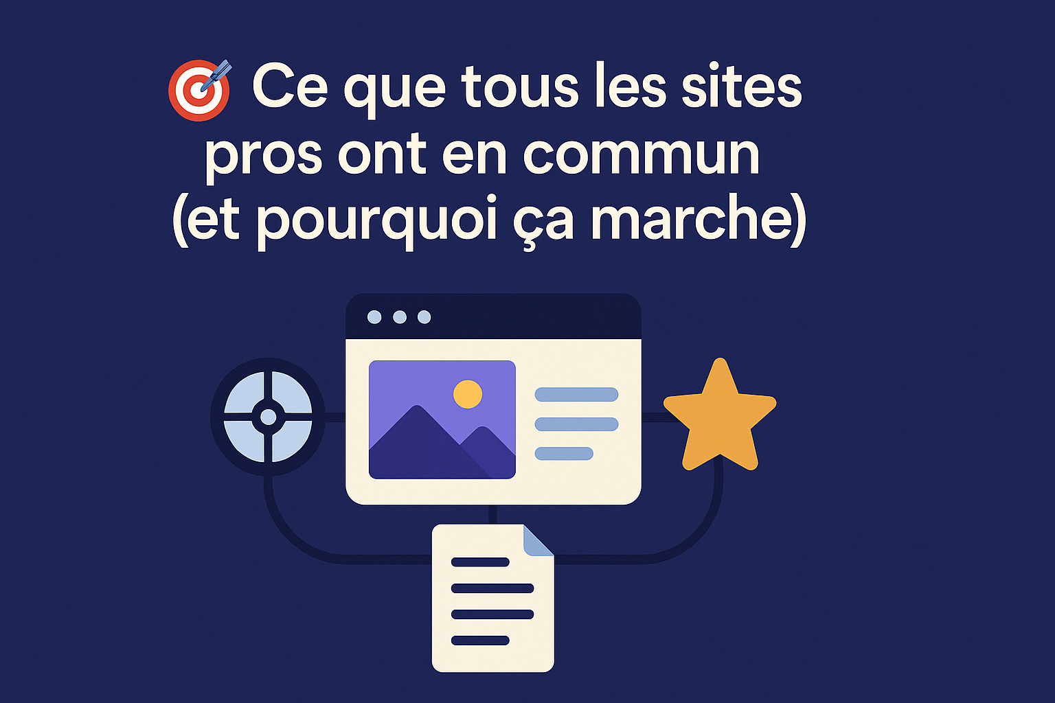 🎯 Ce que tous les sites pros ont en commun (et pourquoi ça marche)